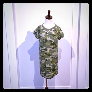 Gap camo sweatshirt dress